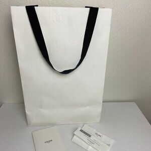 Authentic Genuine Celine Shopping Bag and Envelope
